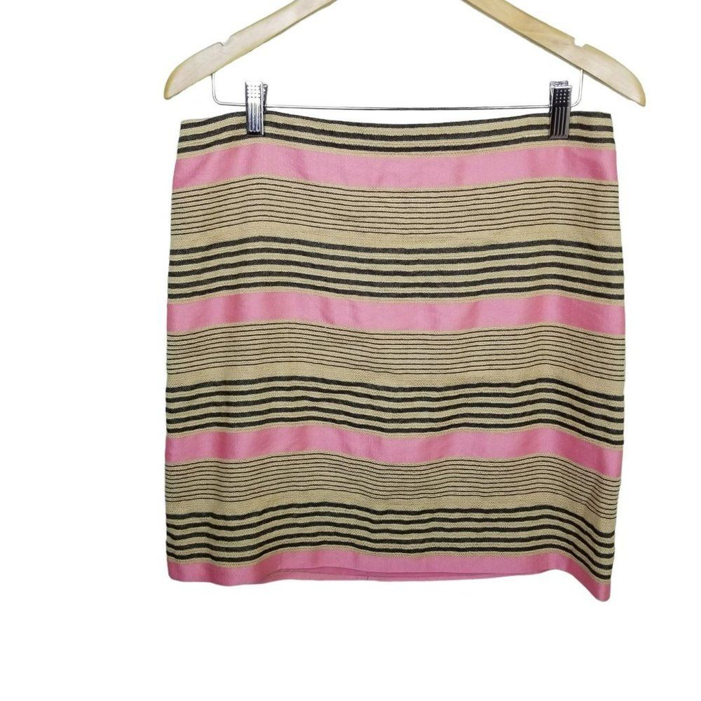 Ann Taylor Loft Linen Skirt Size 10